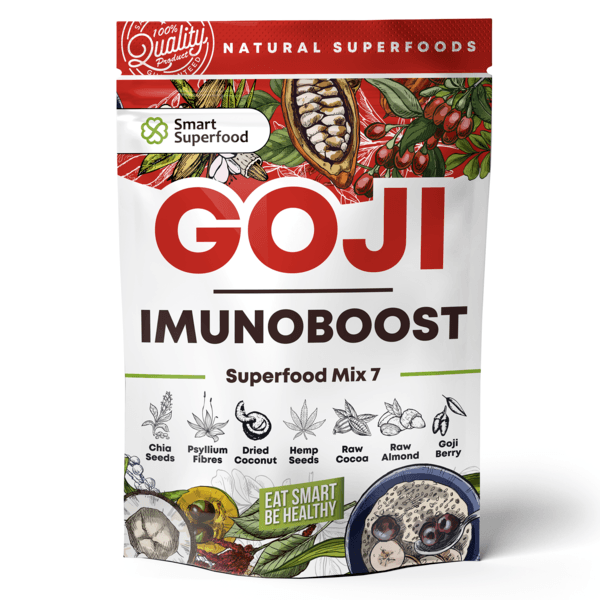 Суперхрана с вкус на годжи, Mix 7 Goji Imunoboost 200г 10 порции