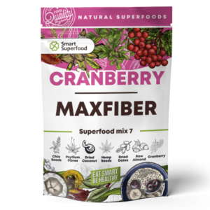 Суперхрана Cranberry Mix 7 Maxfiber 200г 100 порции