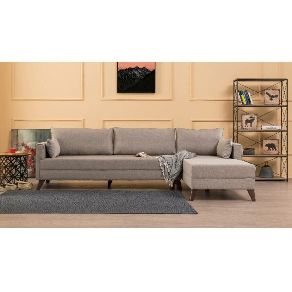 Bella Corner Sofa Right 1 - Cream-2