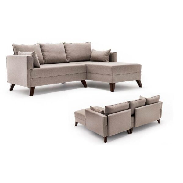 Bella Corner Sofa Right 2 - Cream-2