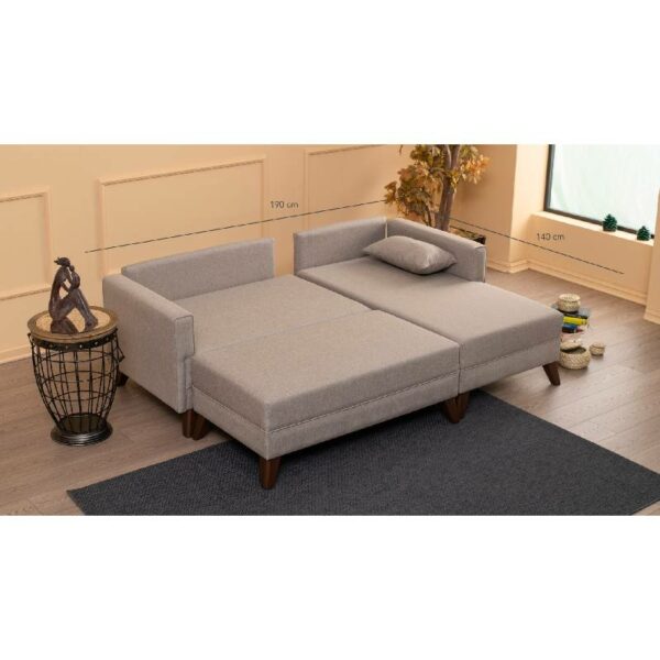 Bella Corner Sofa Right 2 - Cream-3