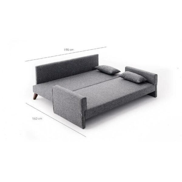 Bella Sofa Bed - Grey-6