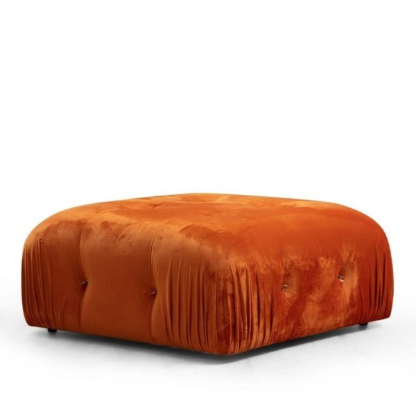 Bubble Pouffe - Orange-1