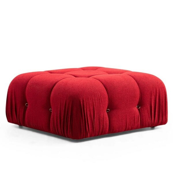 Bubble Pouffe - Red-1