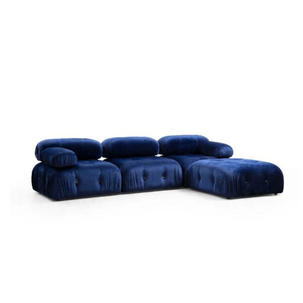 Bubble Velvet Blue L1-O1-1R-PUF-1