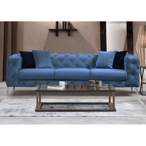 Como 3 Seater - Blue-3