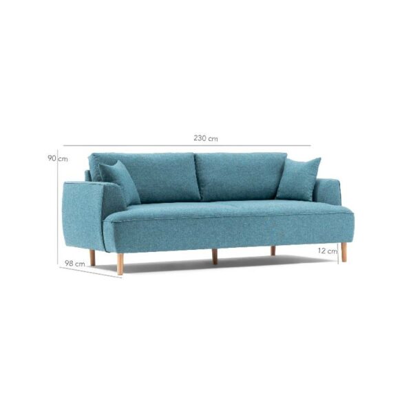 Felix Extra Soft Sofa - Turquoise-3