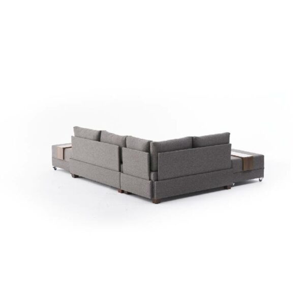 Fly Corner Sofa Bed Left - Brown-7