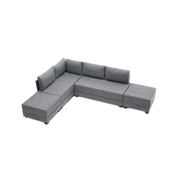 Fly Corner Sofa Bed Left - Grey-1