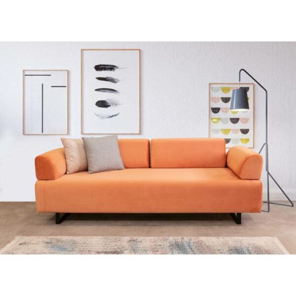 Infinity with Side Table - Salmon-3