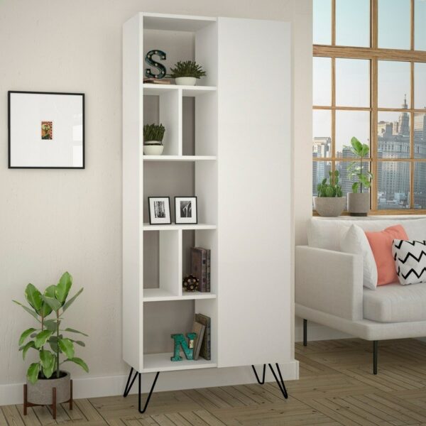 Jedda Bookcase - White