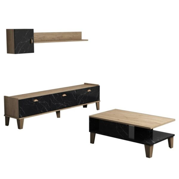 Комплект мебели за хол Sumer G5030 - Дъб мрамор