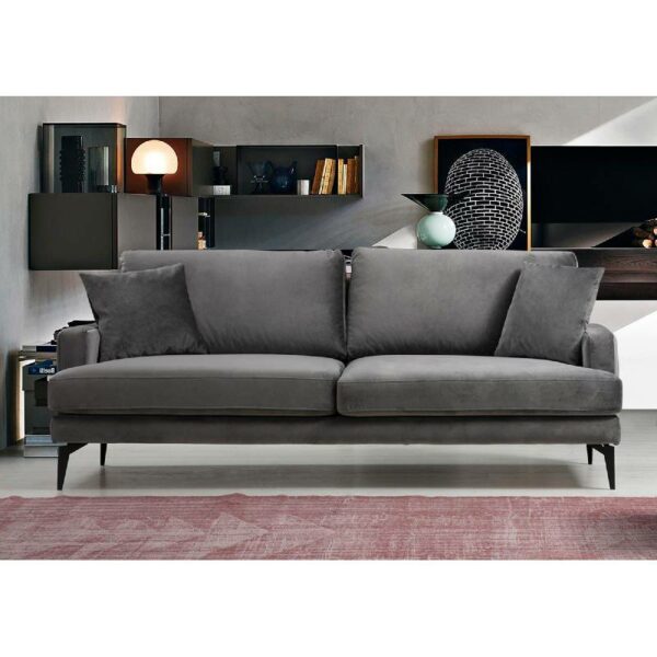 Papira 3 Seater - Grey-1