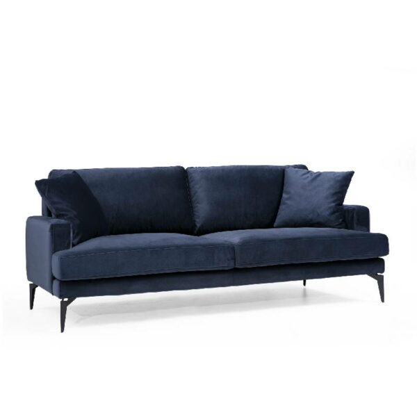 Papira 3 Seater - Navy Blue-5