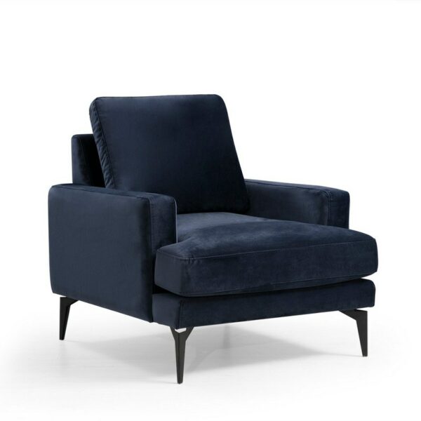 Papira Armchair - Navy Blue-1