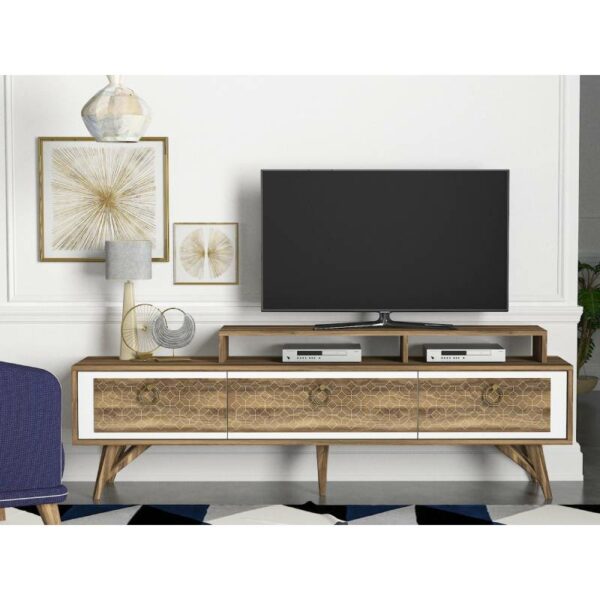 Rosso (TV Sehpası) - Walnut-1