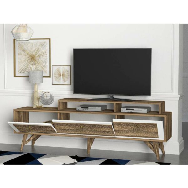 Rosso (TV Sehpası) - Walnut-2