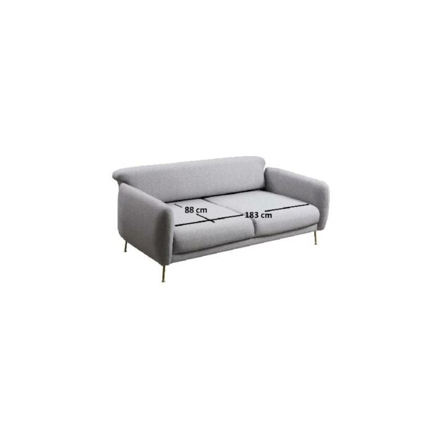 Sevilla 3 Seater - Grey-3