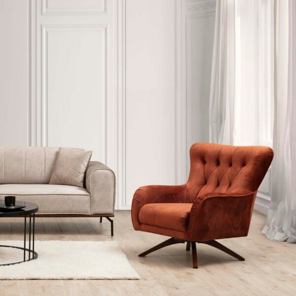 Siesta Armchair - Orange-3