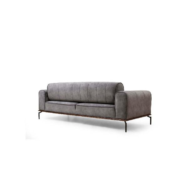 Siesta Plain Back 3 Seater - Anthracite-1