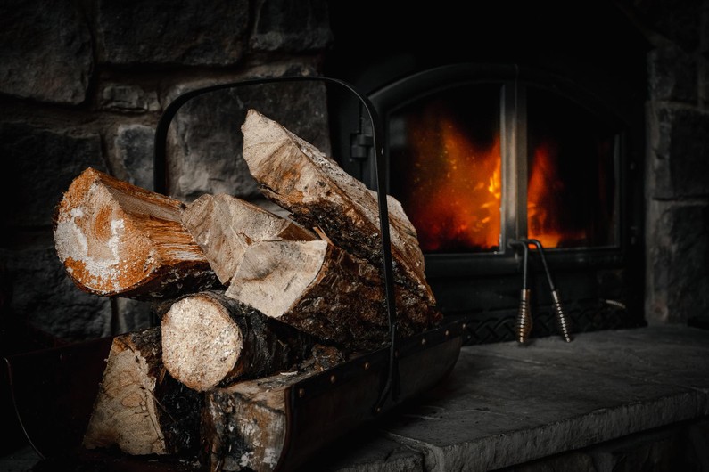 държач за дърва