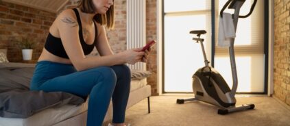 Тренировки за отслабване с велоергометър