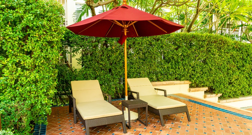 как да поддържаме основата за чадър