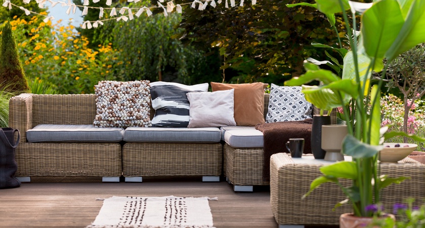 градински килим маса за балкон